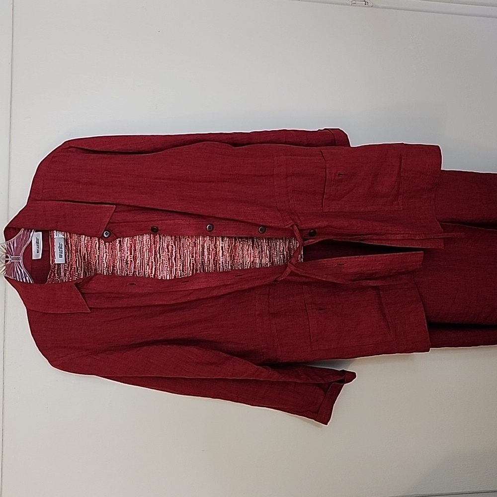 Women's 3 Piece Linen Ensemble